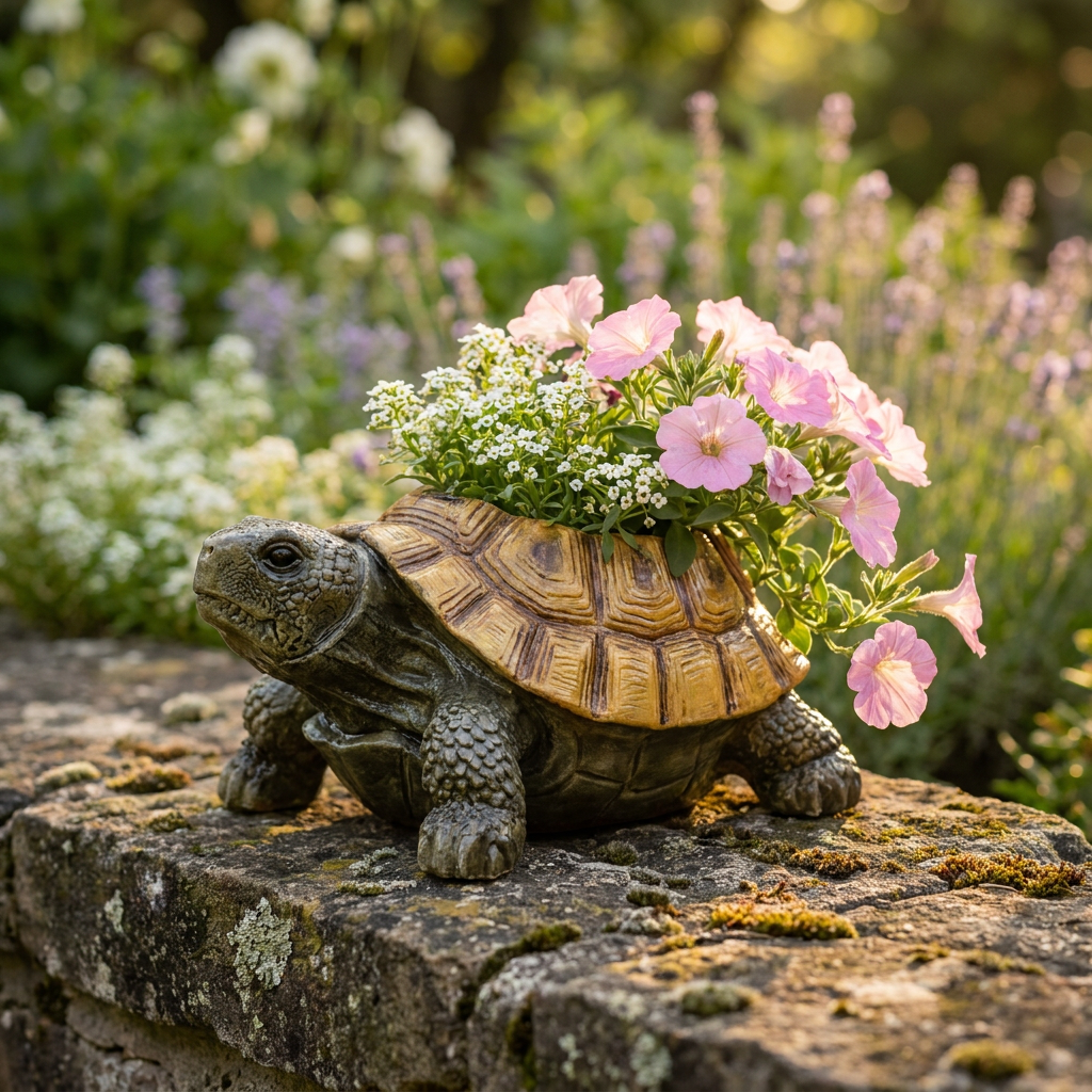 turtle plant pot Dot's Turtle Flower Pot
