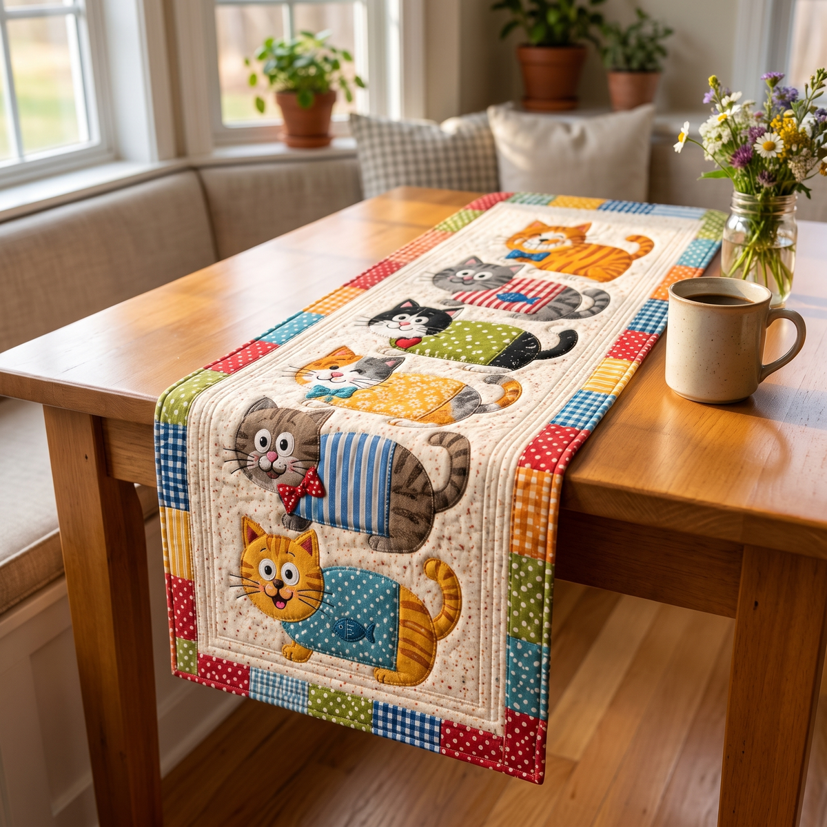 Rosie's Handquilted Table Runners