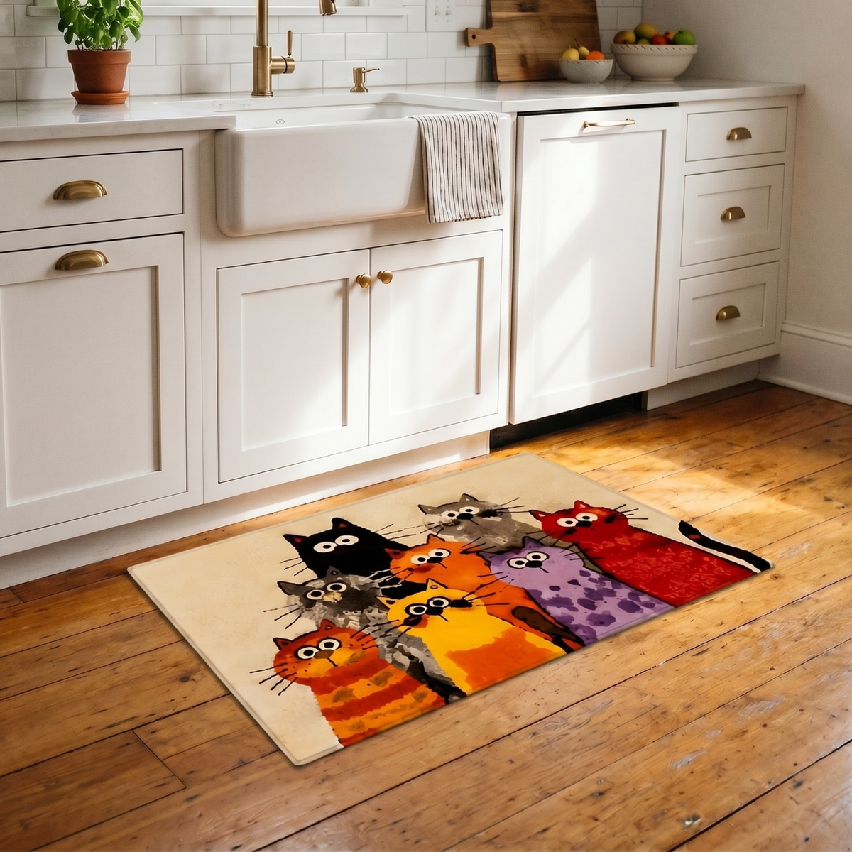 Edith's Handmade Cat Rug – CRAFTFOLK
