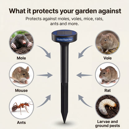 BodenTech Pro - The Solar-Powered Yard Protection