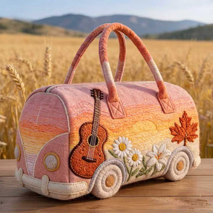 Colleen's hand-quilted camper van weekender - Sunset Strummer