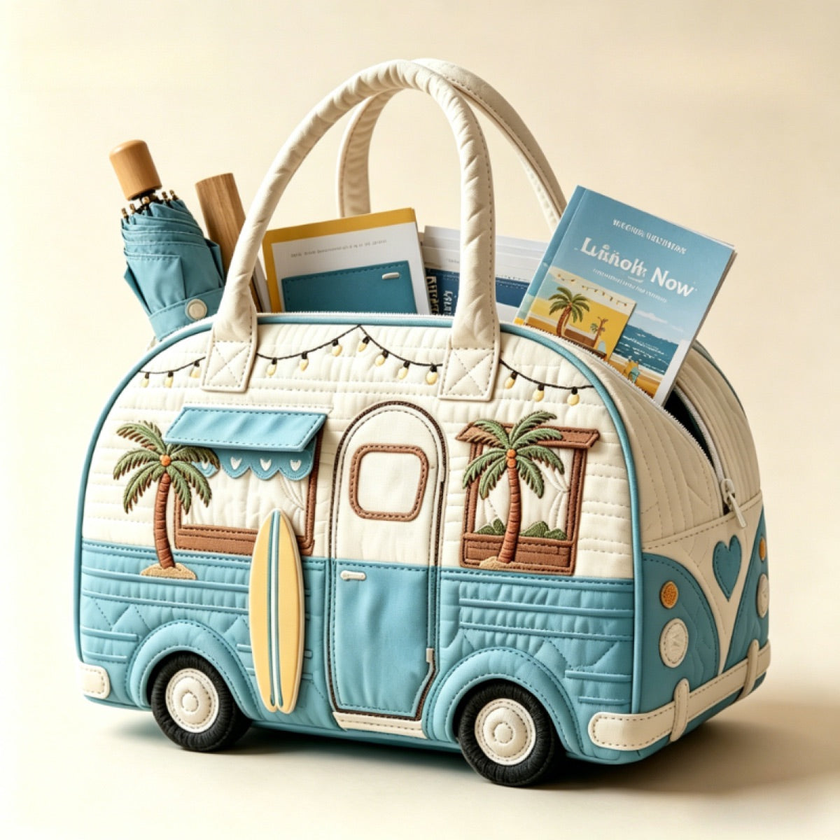 Colleen's hand-quilted camper van weekender - Coastal Surfer Camper