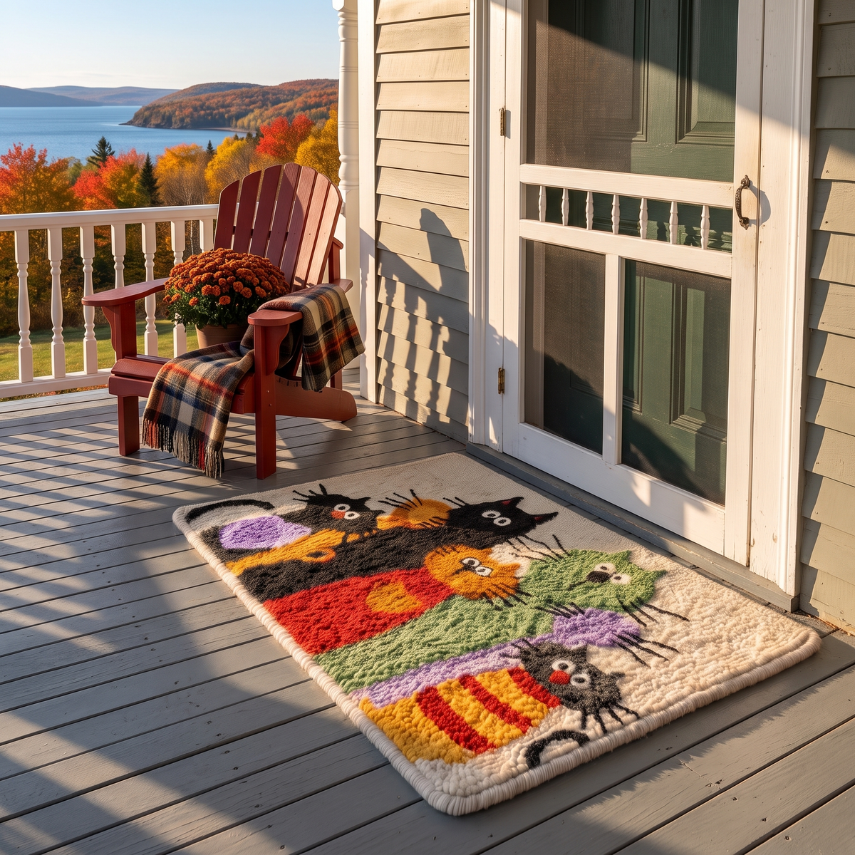Seven Cats Classic Rectangular rug