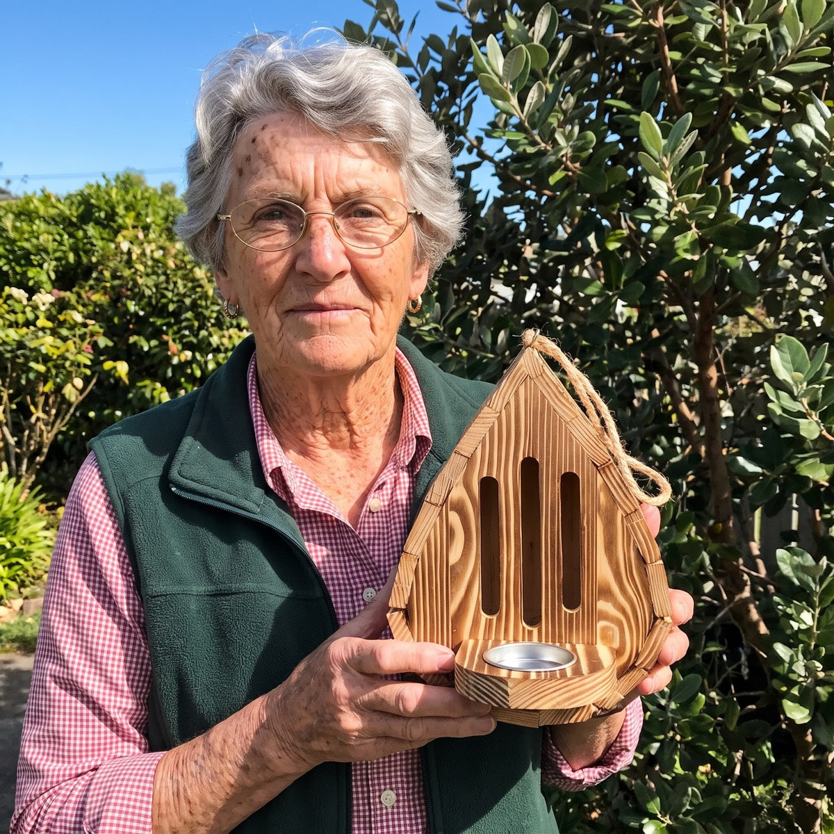 Gaylene Corlett handmade butterfly house