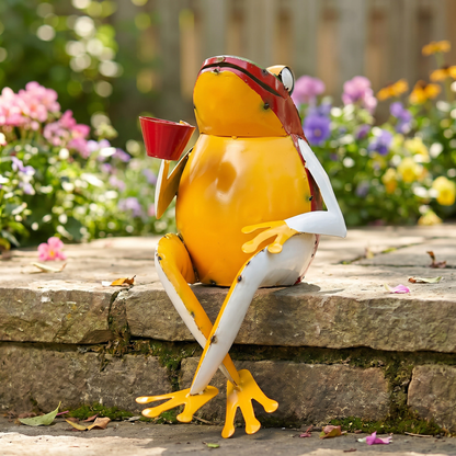 Russell's Handmade Recycled Vermont Frog – CRAFTFOLK Russell's Handmade Recycled Vermont Frog – CRAFTFOLK