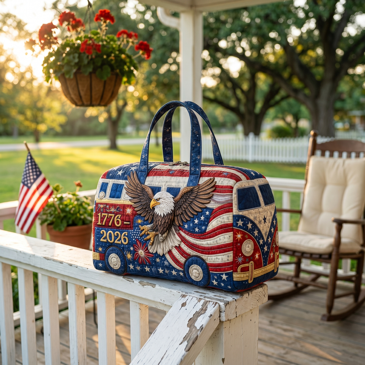 Carol Ann's Patriotic Travel Bag
