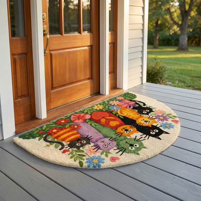 Edith's Handmade Cat Rug