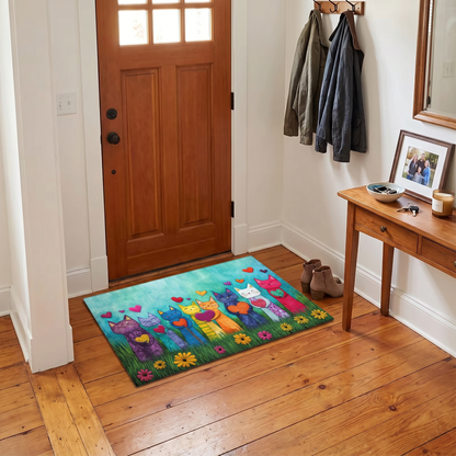 Edith's Handmade Cat Rug