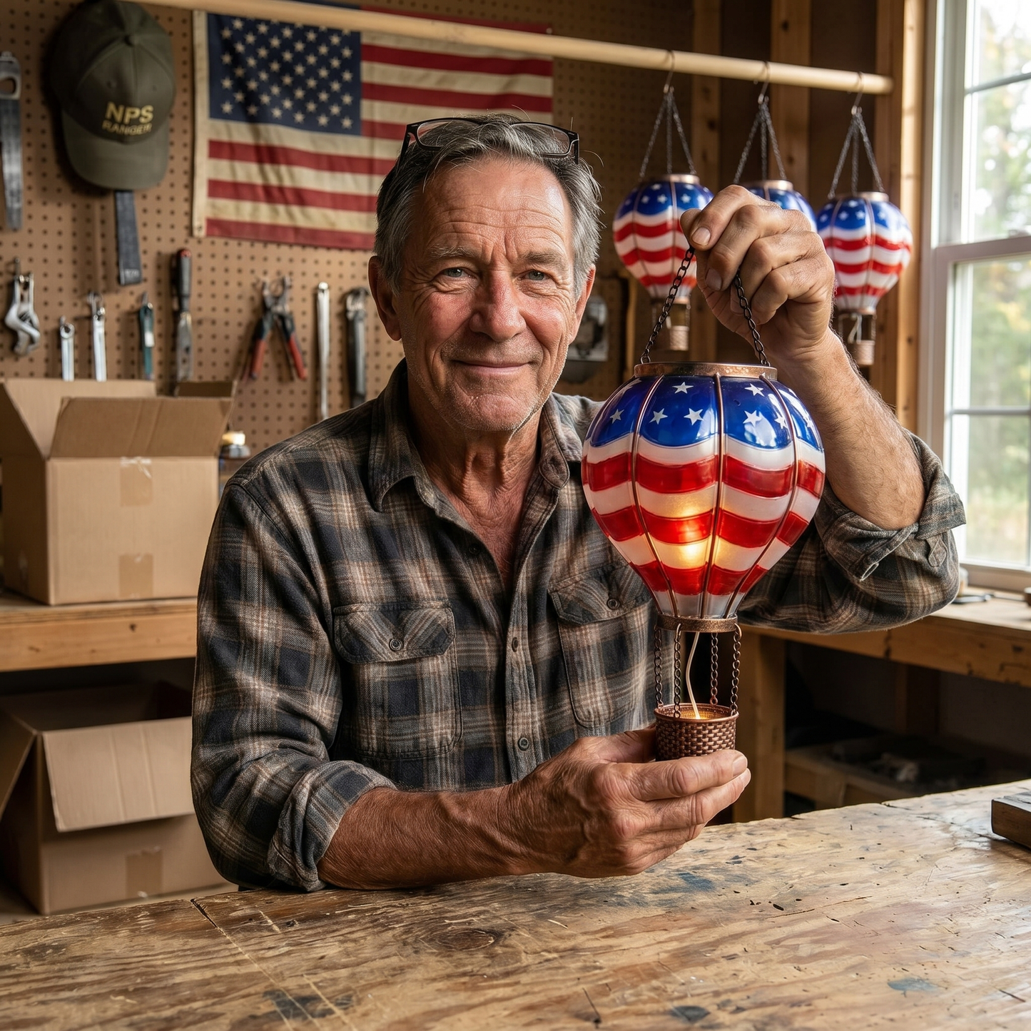 Bill's Patriot Lantern