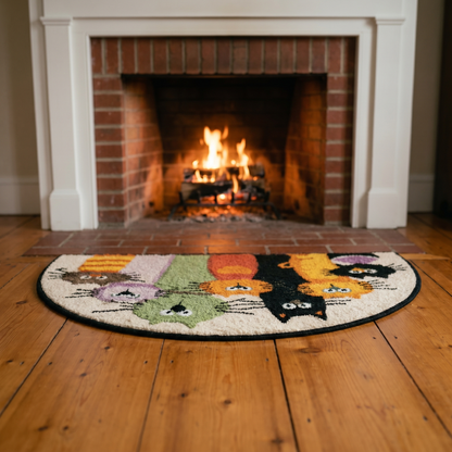 Edith's Handmade Cat Rug