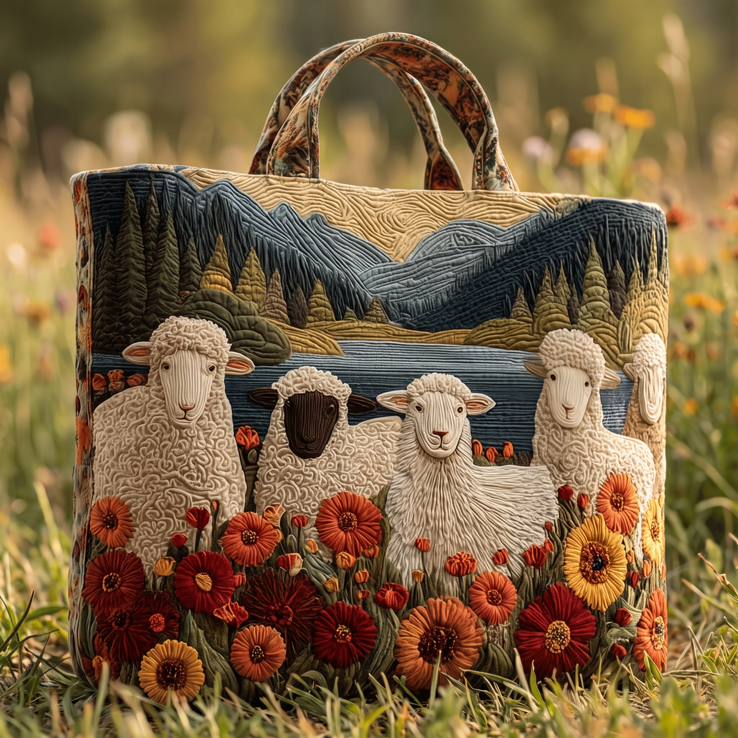 Martha's Sheep Tote Bag