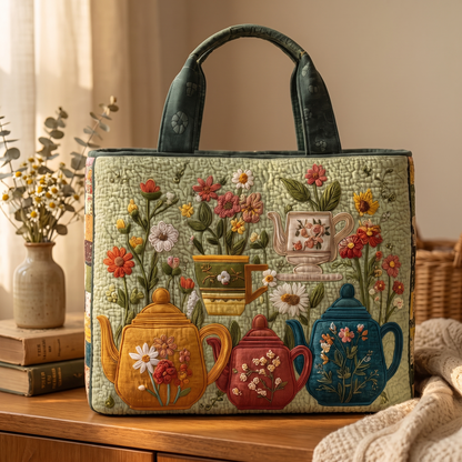 Bonnie's Handquilted Tea Totes
