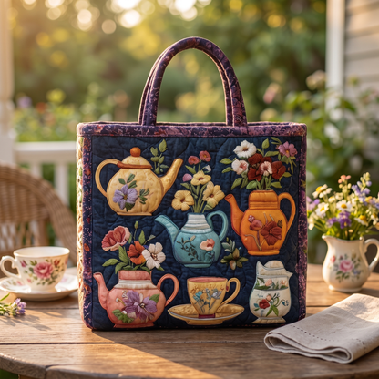 Bonnie's Handquilted Tea Totes