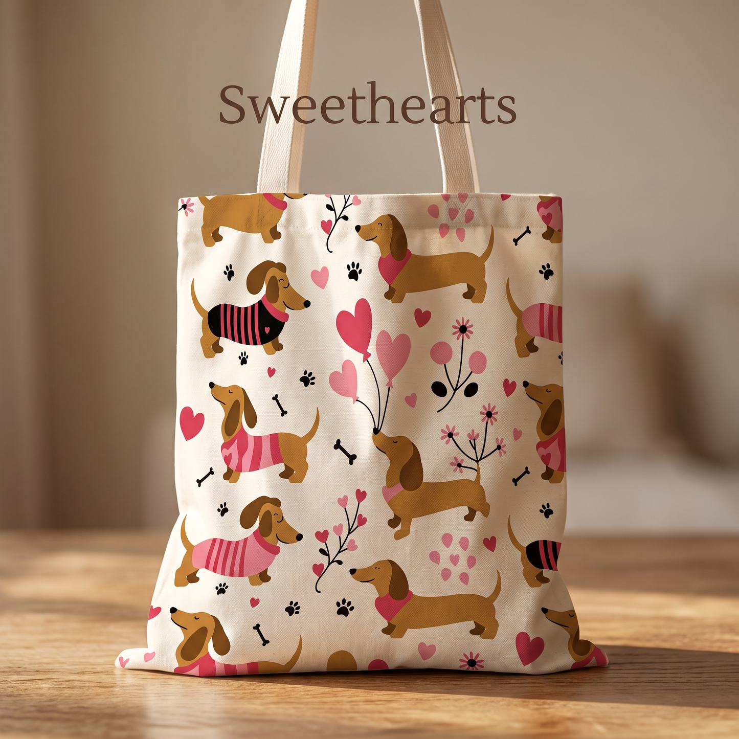 Ruth's Dachshund Tote Bag