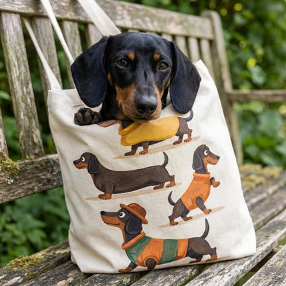 Ruth's Dachshund Tote Bag