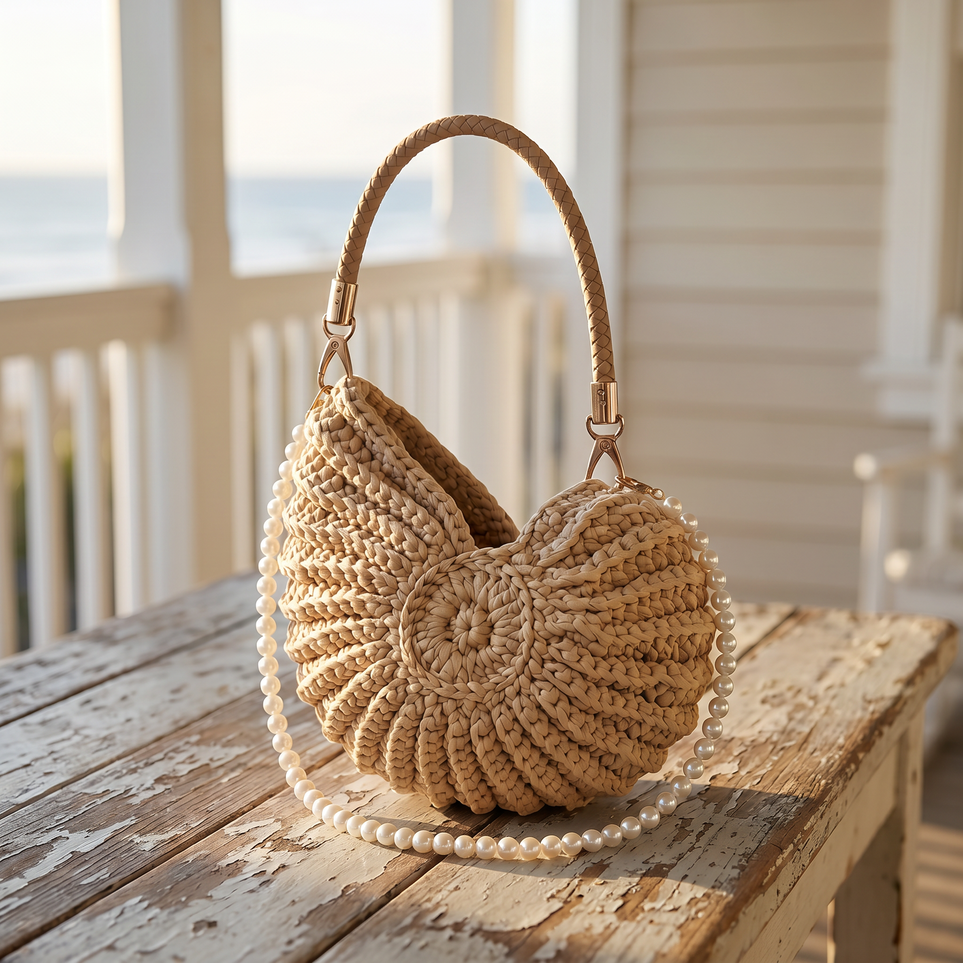 Hazel's Shell Handbag