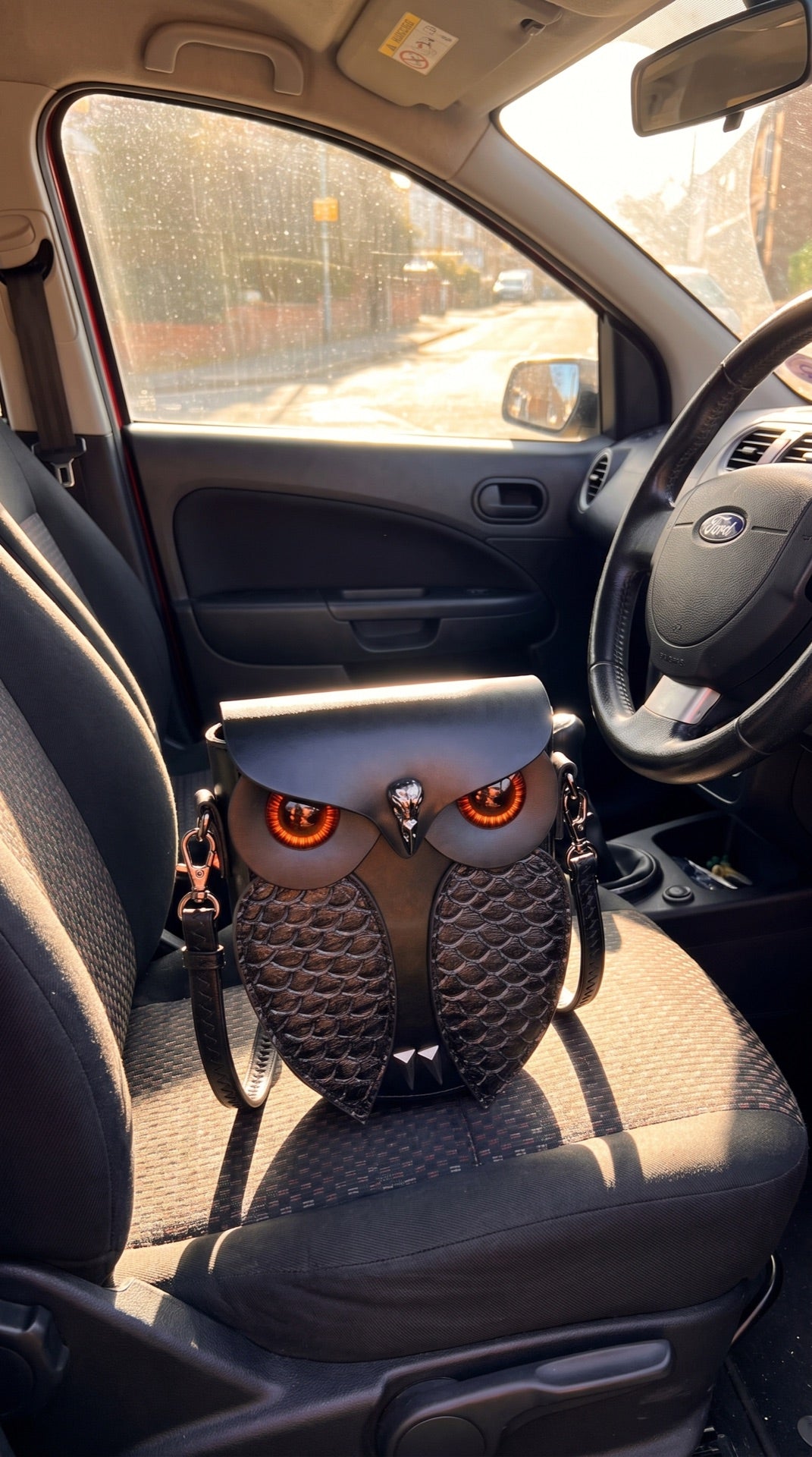Hilary Tranter owl bag