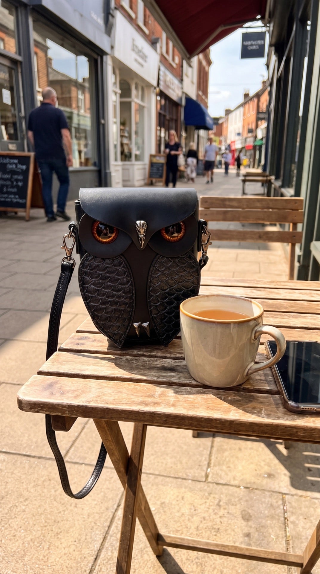 Hilary Tranter owl bag