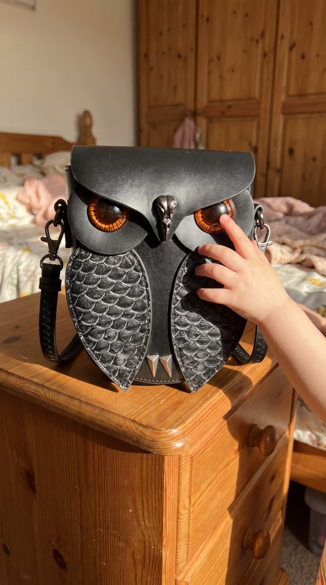 Hilary Tranter owl bag