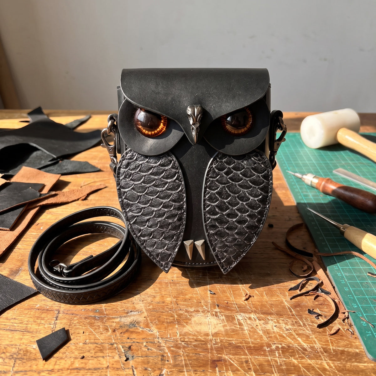 Hilary Tranter owl bag