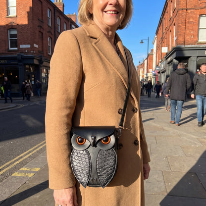 Hilary Tranter owl bag