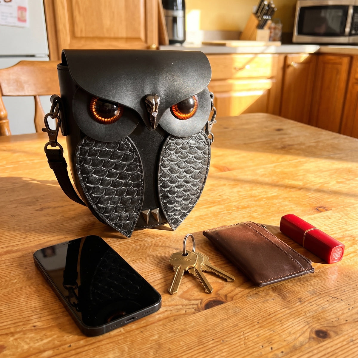 Hilary Tranter owl bag
