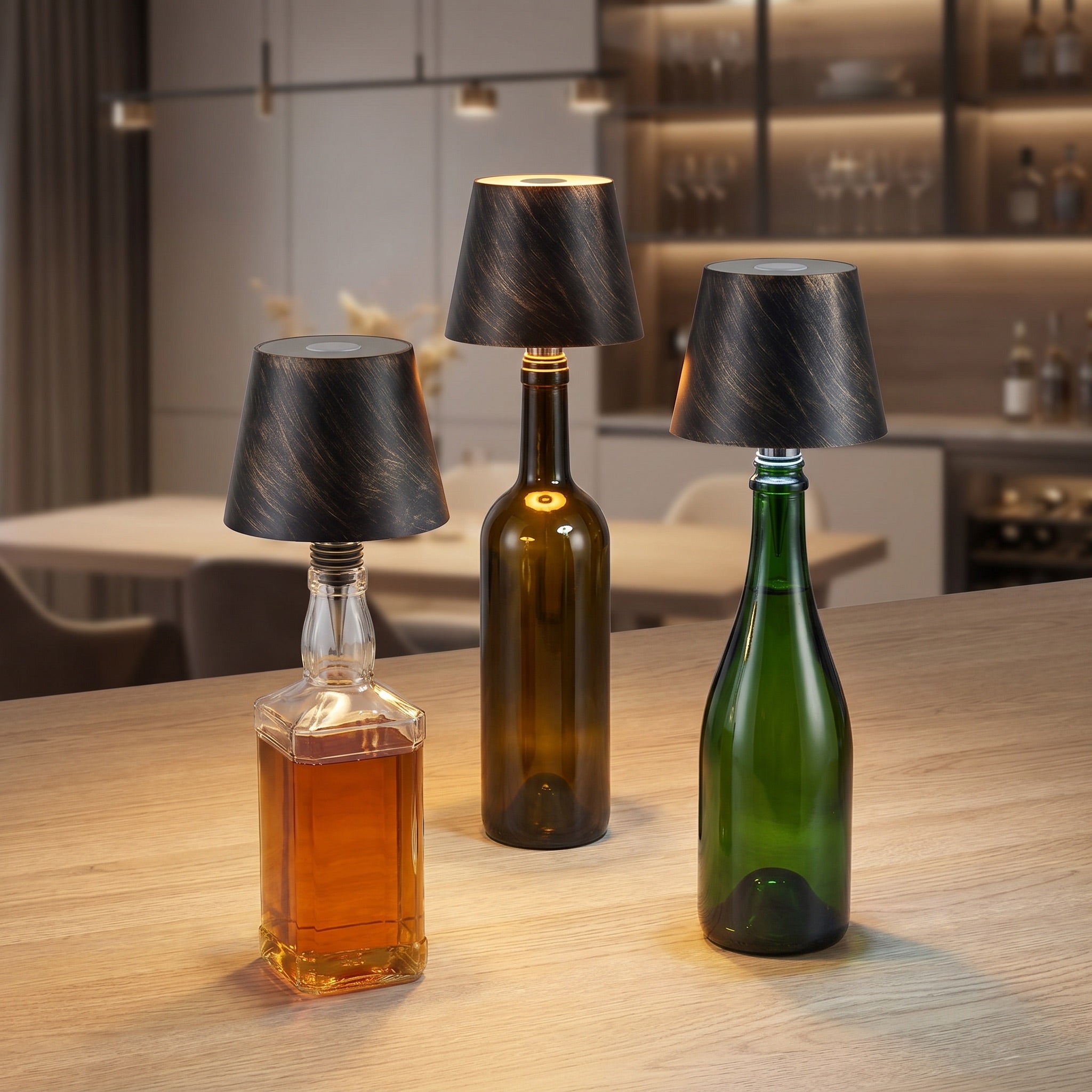 Ray's handcrafted bottle lamp – CRAFTFOLK