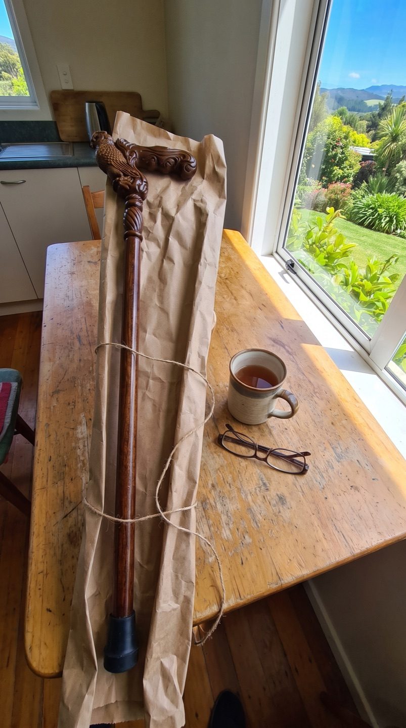 Hamish Rountree walking stick f5-unboxing