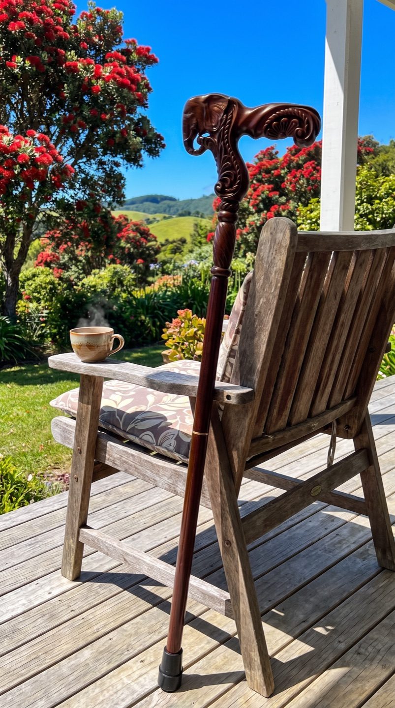 Hamish Rountree walking stick f6-veranda